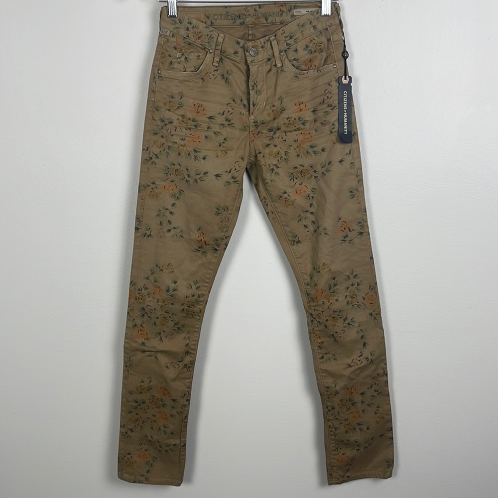 Citizens Of Humanity Mandy High Waist Retro Slim Roll Up Jeans. Size 25.